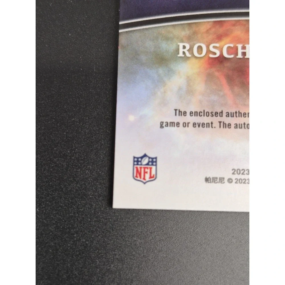 2023 Panini Origins Roschon Johnson #RJJA-RJ Rookie Jumbo Jersey Autograph Bears
